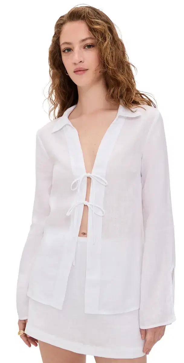 Venice Coverup hirt White