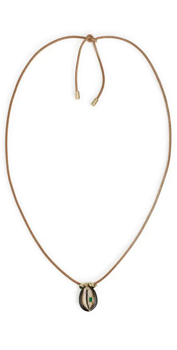 Martha Calvo Raya Necklace Brown One Size