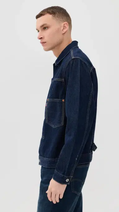 Levi's Type I Trucker Jacket New Selvedge Rinse S | Thumbnail 4