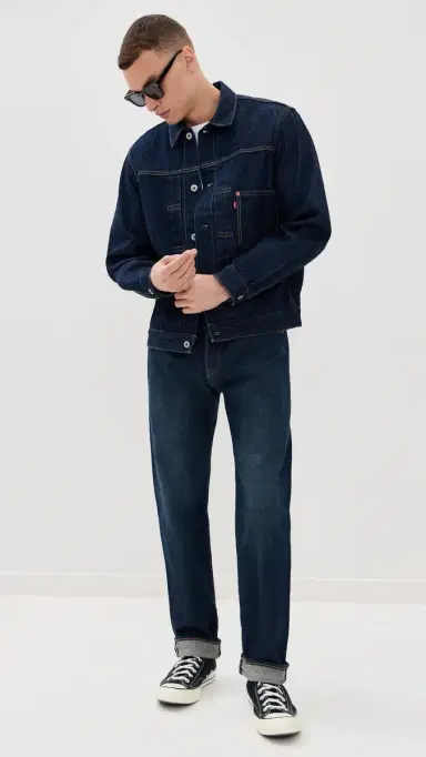 Levi's Type I Trucker Jacket New Selvedge Rinse S | Thumbnail 5
