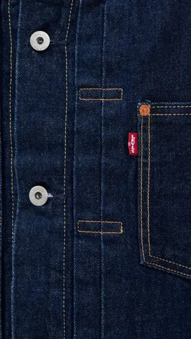 Levi's Type I Trucker Jacket New Selvedge Rinse S | Thumbnail 6