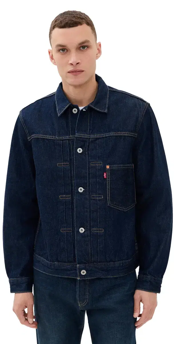 Type I Trucker Jacket New elvedge Rinse