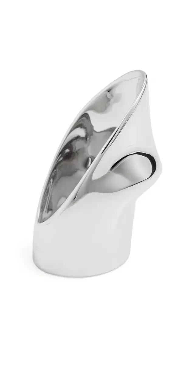 Courrèges Melting 32 Degrees Ring Silver
