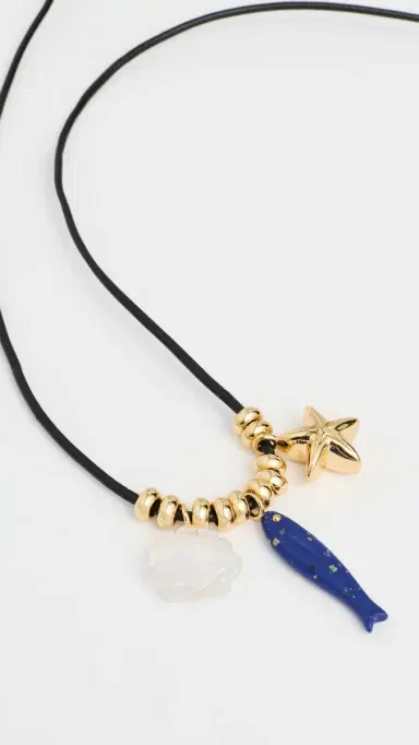 Madewell Sea Creature Leather Necklace | Thumbnail 4