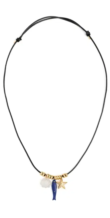 Madewell Sea Creature Leather Necklace | Thumbnail 1