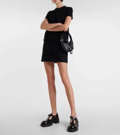 Versace Gianni Ribbon leather flats | Thumbnail 4