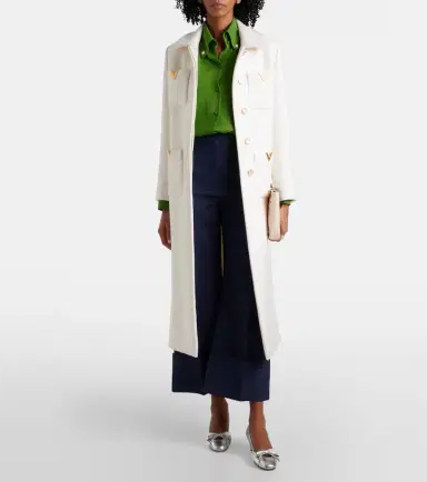 Valentino Crepe Couture wide-leg pants | Thumbnail 4