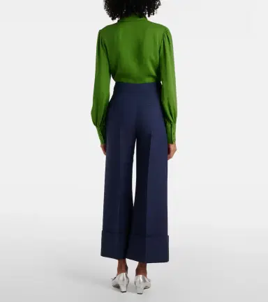 Valentino Crepe Couture wide-leg pants | Thumbnail 5