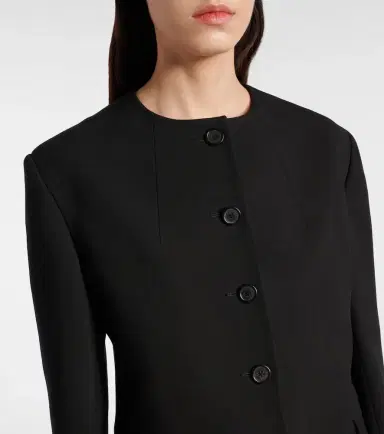 Khaite Jameson wool-blend jacket | Thumbnail 4