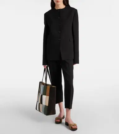 Khaite Jameson wool-blend jacket | Thumbnail 5