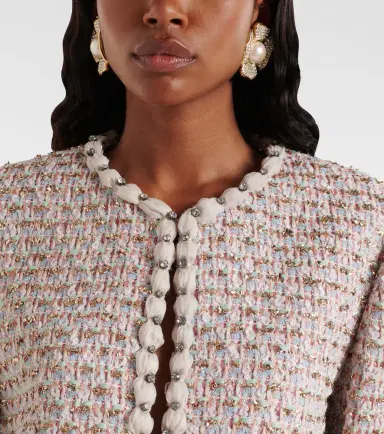 Valentino San Fin Swarovski-embellished earrings | Thumbnail 6