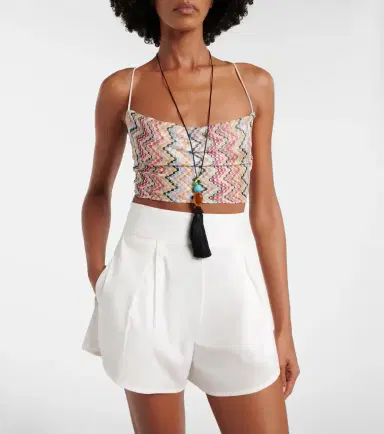 Missoni Zigzag crop top | Thumbnail 2 Missoni Zigzag crop top | Thumbnail 2