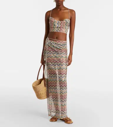 Missoni Zigzag crop top | Thumbnail 3 Missoni Zigzag crop top | Thumbnail 3