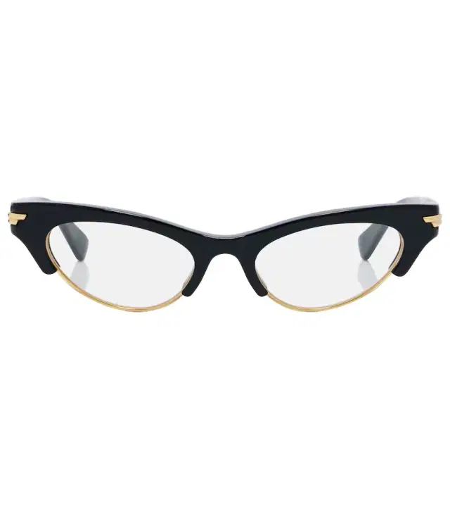 Bottega Veneta Fashion Show cat-eye glasses