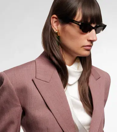 Bottega Veneta Fashion Show cat-eye sunglasses | Thumbnail 6