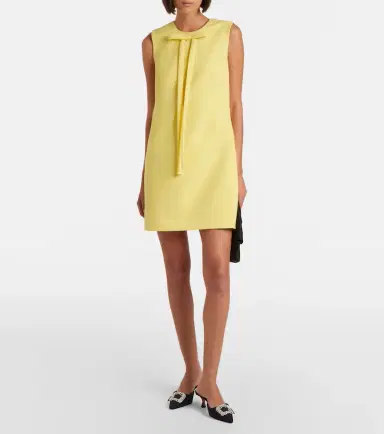 Emilia Wickstead Sorra bow-detail minidress | Thumbnail 3 Emilia Wickstead Sorra bow-detail minidress | Thumbnail 3