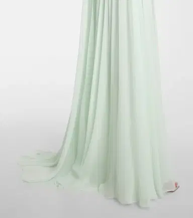 Elie Saab Sequined silk-blend gown | Thumbnail 6
