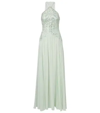 Elie Saab Sequined silk-blend gown | Thumbnail 1