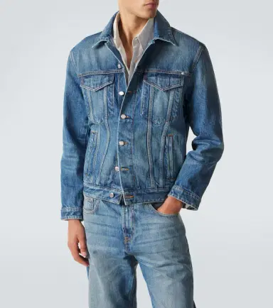 UMIT BENAN Kevin denim jacket | Thumbnail 3 UMIT BENAN Kevin denim jacket | Thumbnail 3