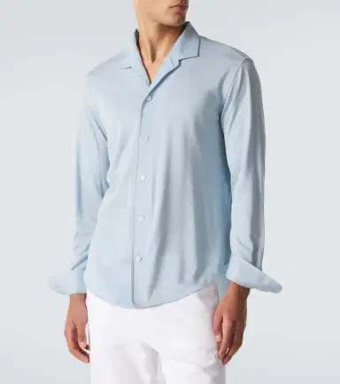 UMIT BENAN Franco silk shirt | Thumbnail 6 UMIT BENAN Franco silk shirt | Thumbnail 6