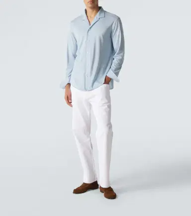 UMIT BENAN Franco silk shirt | Thumbnail 7 UMIT BENAN Franco silk shirt | Thumbnail 7