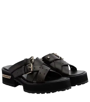Balenciaga Venom leather platform mules | Thumbnail 1 Balenciaga Venom leather platform mules | Thumbnail 1