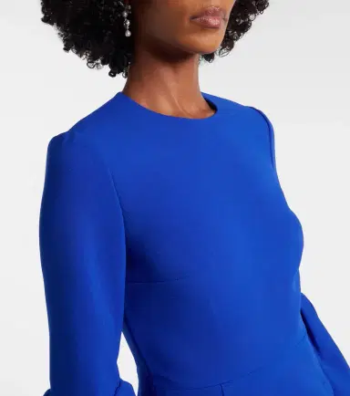 Roksanda Margot crêpe midi dress | Thumbnail 4 Roksanda Margot crêpe midi dress | Thumbnail 4