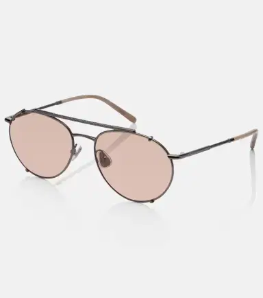 Brunello Cucinelli Timeless Reflection aviator sunglasses | Thumbnail 2