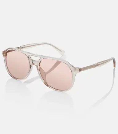 Brunello Cucinelli Sartorial Sunset aviator sunglasses | Thumbnail 3