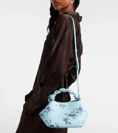 Ganni Bou Small floral top-handle bag | Thumbnail 6 Ganni Bou Small floral top-handle bag | Thumbnail 6