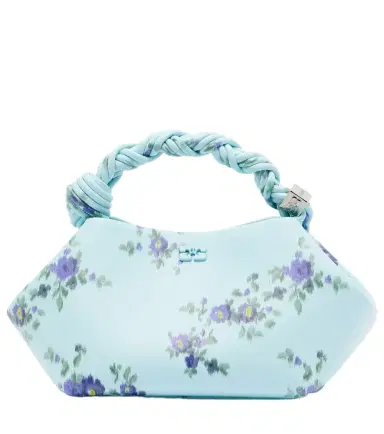 Ganni Bou Small floral top-handle bag | Thumbnail 1 Ganni Bou Small floral top-handle bag | Thumbnail 1