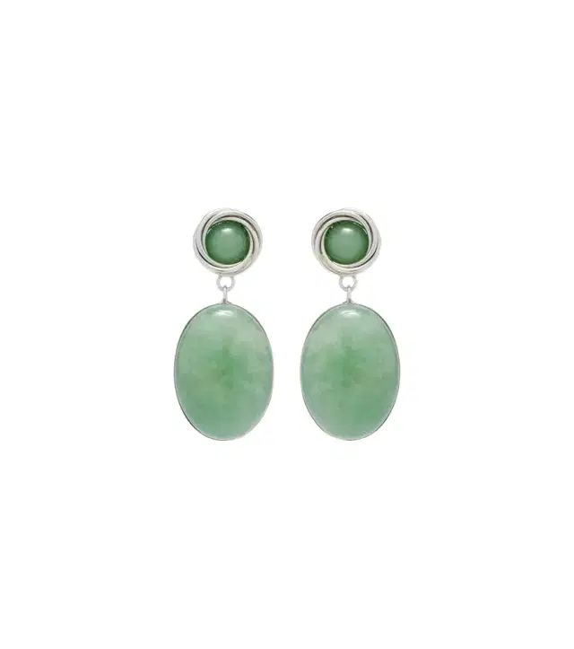 Jennifer Behr Ruthie embellished drop earrings