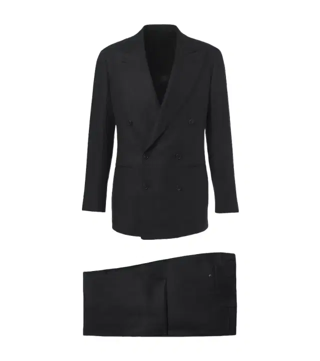 Saman Amel Double-breasted linen suit