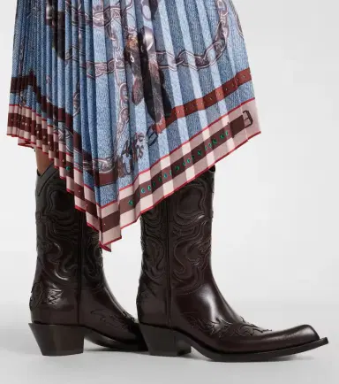 Acne Studios Bouni leather cowboy boots | Thumbnail 5