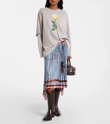 Acne Studios Bouni leather cowboy boots | Thumbnail 6