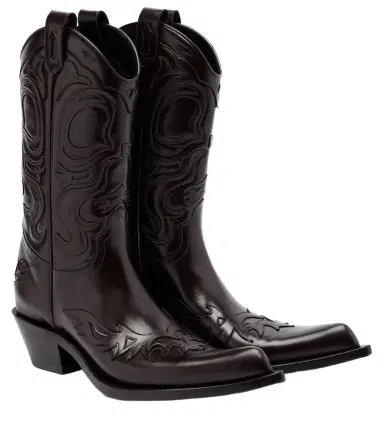 Acne Studios Bouni leather cowboy boots | Thumbnail 1