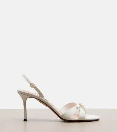 Aquazzura Iza leather slingback sandals | Thumbnail 4 Aquazzura Iza leather slingback sandals | Thumbnail 4