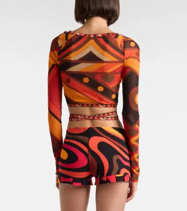 PUCCI Marmo jersey shorts | Thumbnail 2