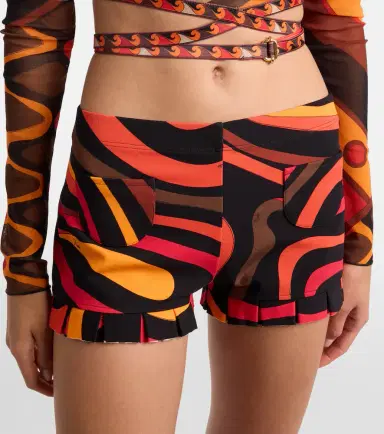 PUCCI Marmo jersey shorts | Thumbnail 3