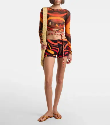 PUCCI Marmo jersey shorts | Thumbnail 4