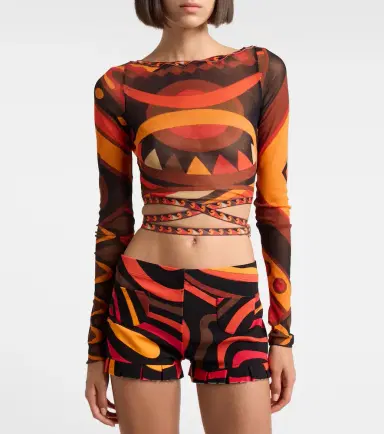 PUCCI Marmo jersey shorts | Thumbnail 5
