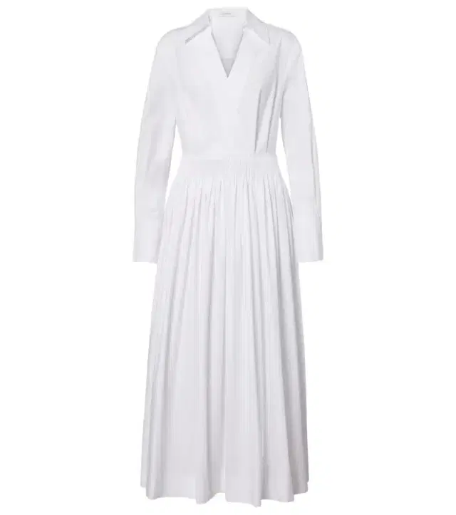 Kathe cotton poplin midi dress