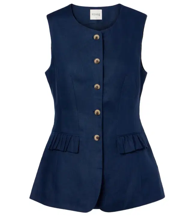 Posse Matilda linen vest