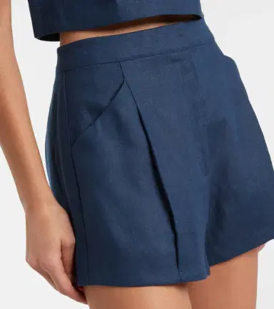 Posse Rosalie linen shorts | Thumbnail 5 Posse Rosalie linen shorts | Thumbnail 5