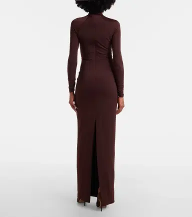 Rebecca Vallance Embellished gathered jersey gown | Thumbnail 5 Rebecca Vallance Embellished gathered jersey gown | Thumbnail 5