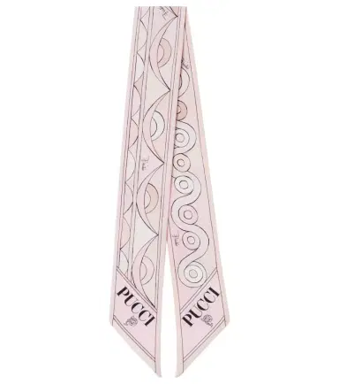 Pucci Iride and Rombi silk twill scarf | Thumbnail 1