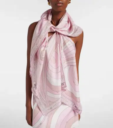 Pucci Occhi silk twill scarf | Thumbnail 5