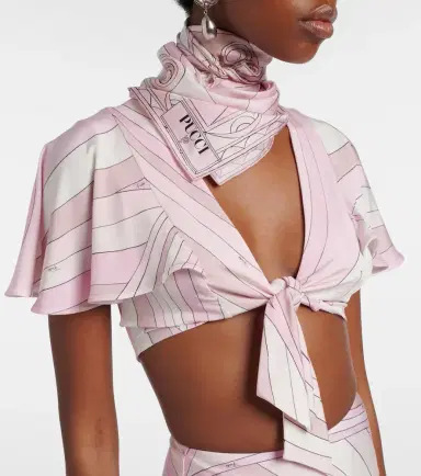 Pucci Occhi silk twill scarf | Thumbnail 5