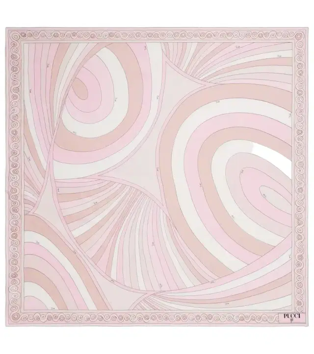 Iride silk twill scarf