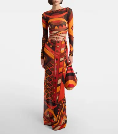 PUCCI Picnic Iride silk top-handle bag | Thumbnail 6